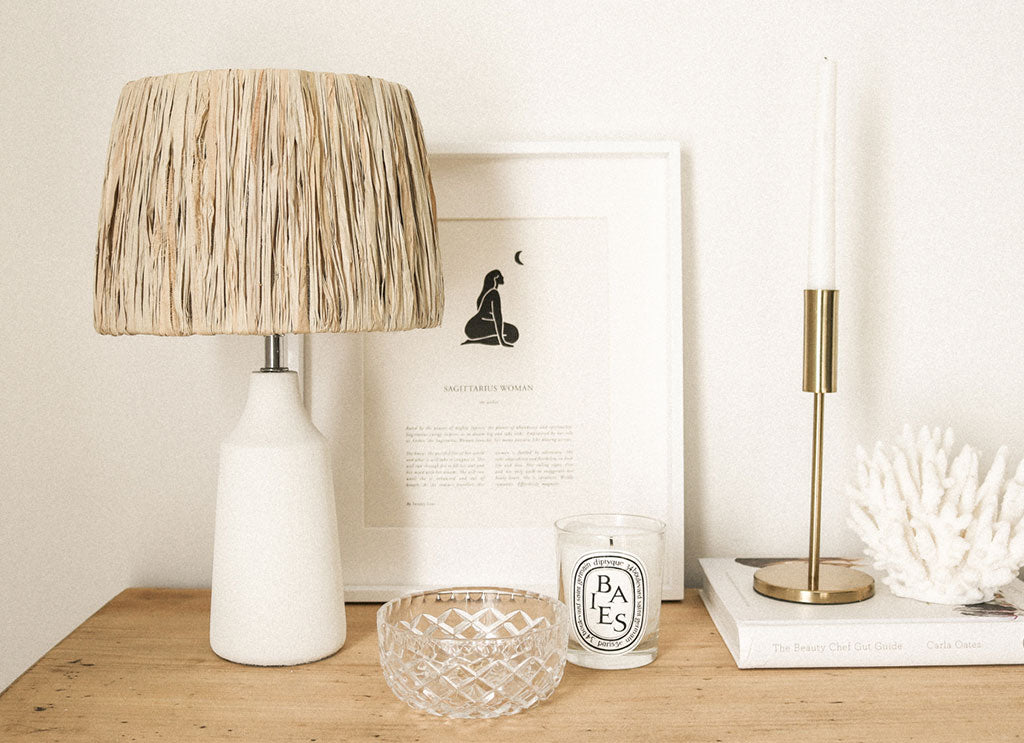 DIY raffia lamp / part 1