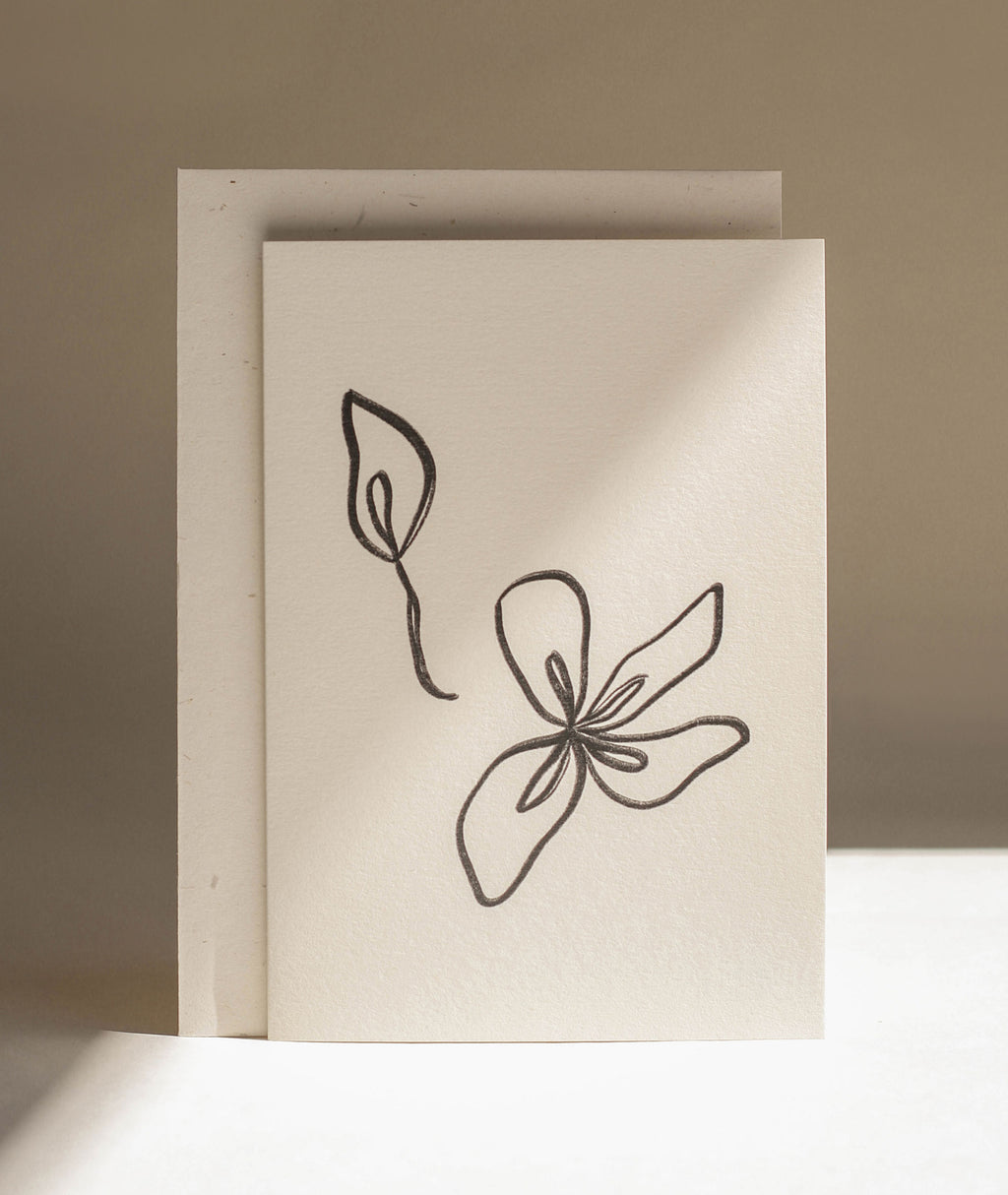 Hibiscus Card